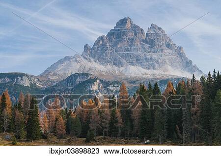 "Drei Zinnen peaks or Tre Cime di Lavaredo, Drei Zinnen Nature Park, Dolomites, Province of South Tyrol, Italy, Europe" View Large Photo Image Stock Image - "Drei Zinnen peaks or Tre Cime di Lavaredo, Drei Zinnen Nature Park, Dolomites, Province of South Tyrol, Italy, Europe". Fotosearch