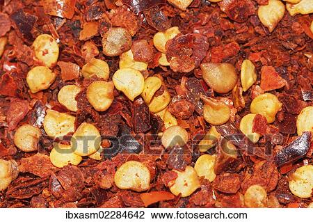 "Dried cracked hot chili, organic quality" View Large Photo Image Stock Image - "Dried cracked hot chili, organic quality". Fotosearch