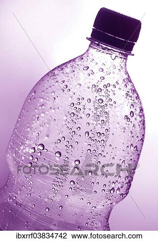 Drops of water on a plastic bottle View Large Photo Image Stock Image - Drops of water on a plastic bottle. Fotosearch