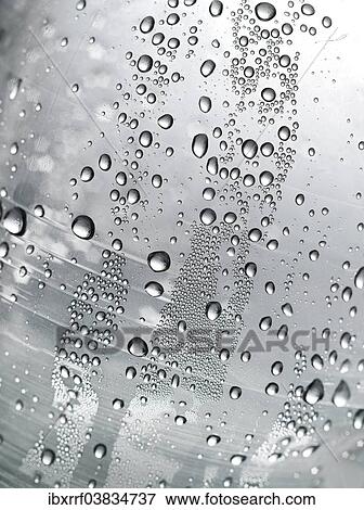 Drops of water on a plastic bottle View Large Photo Image Stock Photo - Drops of water on a plastic bottle. Fotosearch