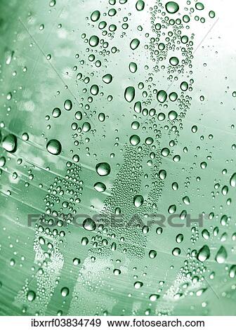 Drops of water on a plastic bottle View Large Photo Image Stock Photo - Drops of water on a plastic bottle. Fotosearch