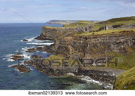"Dunluce Castle, Antrim Coast, County Antrim, Northern Ireland, Great Britain, Europe" View Large Photo Image Stock Image - "Dunluce Castle, Antrim Coast, County Antrim, Northern Ireland, Great Britain, Europe". Fotosearch