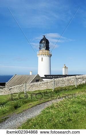 "Dunnet Head lighthouse on the north coast of Scotland, Caithness, Scotland, United Kingdom, Europe" View Large Photo Image Stock Photo - "Dunnet Head lighthouse on the north coast of Scotland, Caithness, Scotland, United Kingdom, Europe". Fotosearch