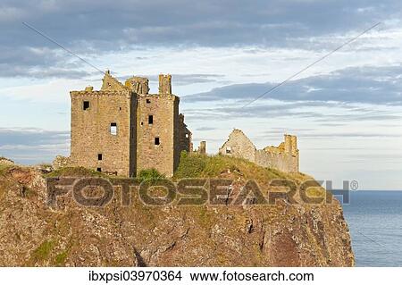 Picture - "Dunnottar Castle, Stonehaven, Scotland, United Kingdom, Europe". Fotosearch