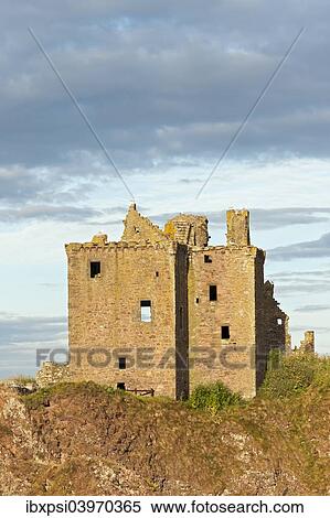 Stock Photography - "Dunnottar Castle, Stonehaven, Scotland, United Kingdom, Europe". Fotosearch
