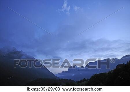 "Dusk in the Berchtesgaden Alps, Ramsau bei Berchtesgaden, Berchtesgadener Land District, Upper Bavaria, Bavaria, Germany, Europe" View Large Photo Image Stock Image - "Dusk in the Berchtesgaden Alps, Ramsau bei Berchtesgaden, Berchtesgadener Land District, Upper Bavaria, Bavaria, Germany, Europe". Fotosearch
