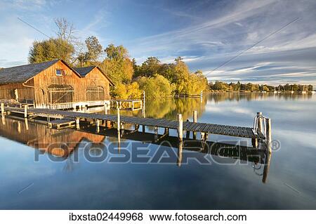 "Early autumn morning at Lake Starnberg near Tutzing, Bavaria, Germany, Europe, PublicGround, Europe" View Large Photo Image Stock Photo - "Early autumn morning at Lake Starnberg near Tutzing, Bavaria, Germany, Europe, PublicGround, Europe". Fotosearch