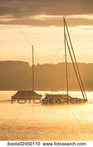 "Early morning, boats on Lake Starnberg near Seeshaupt, Bavaria, Germany, Europe, PublicGround, Europe" View Large Photo Image Stock Image - "Early morning, boats on Lake Starnberg near Seeshaupt, Bavaria, Germany, Europe, PublicGround, Europe". Fotosearch