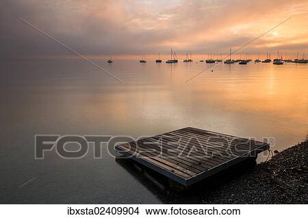 "Early morning mood on Lake Constance near Landschlacht, Switzerland, Europe, PublicGround, Europe" View Large Photo Image Picture - "Early morning mood on Lake Constance near Landschlacht, Switzerland, Europe, PublicGround, Europe". Fotosearch