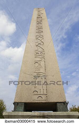 Stock Photography - "Egyptian Obelisk, Hippodrome, At Meydani, Istanbul, Turkey, Europe, Istanbul, European side, Istanbul Province, Turkey, European side, Europe". Fotosearch