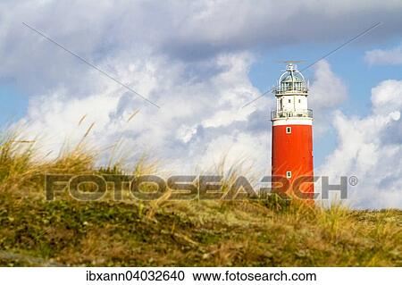 "Eierland Lighthouse with dunes, De Cocksdorp, Texel, West Frisian Islands, North Holland, Holland, The Netherlands, Europe" View Large Photo Image Stock Image - "Eierland Lighthouse with dunes, De Cocksdorp, Texel, West Frisian Islands, North Holland, Holland, The Netherlands, Europe". Fotosearch