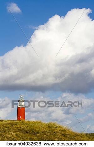 "Eierland Lighthouse with dunes, De Cocksdorp, Texel, West Frisian Islands, North Holland, Holland, The Netherlands, Europe" View Large Photo Image Stock Photo - "Eierland Lighthouse with dunes, De Cocksdorp, Texel, West Frisian Islands, North Holland, Holland, The Netherlands, Europe". Fotosearch