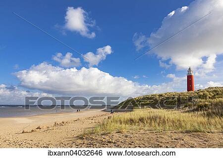 "Eierland Lighthouse with dunes, De Cocksdorp, Texel, West Frisian Islands, North Holland, Holland, The Netherlands, Europe" View Large Photo Image Stock Photograph - "Eierland Lighthouse with dunes, De Cocksdorp, Texel, West Frisian Islands, North Holland, Holland, The Netherlands, Europe". Fotosearch