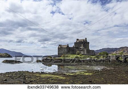 "Eilean Donan Castle on Loch Duich, Dornie, Highlands, Scotland, United Kingdom, Europe" View Large Photo Image Stock Photo - "Eilean Donan Castle on Loch Duich, Dornie, Highlands, Scotland, United Kingdom, Europe". Fotosearch