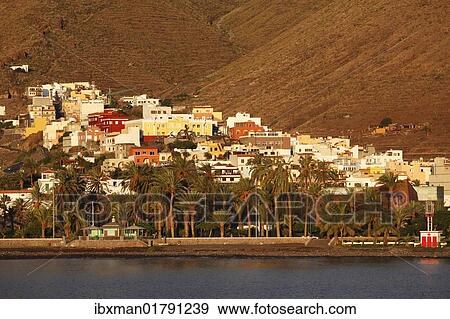 Stock Photo - "El Calvario district, San Sebastian de La Gomera, Canary Islands, Spain, Europe". Fotosearch