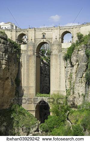 "El Tajo Canyon and El Puente Nuevo bridge, Ronda, Malaga province, Andalucia, Spain, Europe" View Large Photo Image Stock Image - "El Tajo Canyon and El Puente Nuevo bridge, Ronda, Malaga province, Andalucia, Spain, Europe". Fotosearch