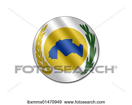 Emblem of Arab Maghreb Union View Large Photo Image Stock Photo - Emblem of Arab Maghreb Union. Fotosearch