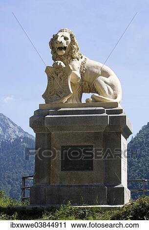 "Emperor Franz Josef Lion Monument, Traunkirchen, Salzkammergut, Upper Austria, Austria, Europe" View Large Photo Image Stock Image - "Emperor Franz Josef Lion Monument, Traunkirchen, Salzkammergut, Upper Austria, Austria, Europe". Fotosearch