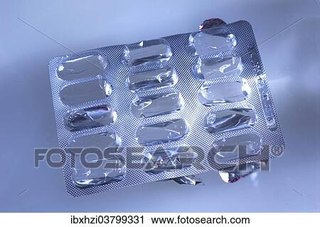 "Empty blister pack, packaging for pills or tablets" View Large Photo Image Stock Image - "Empty blister pack, packaging for pills or tablets". Fotosearch