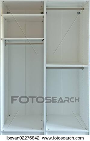 Empty closet View Large Photo Image Stock Image - Empty closet. Fotosearch
