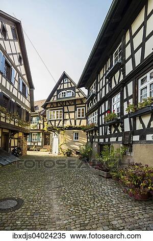 "Engelgasse alley, Gengenbach, Kinzig, Ortenau, Black Forest, Baden-Wurttemberg, Germany, Europe" View Large Photo Image Stock Photography - "Engelgasse alley, Gengenbach, Kinzig, Ortenau, Black Forest, Baden-Wurttemberg, Germany, Europe". Fotosearch