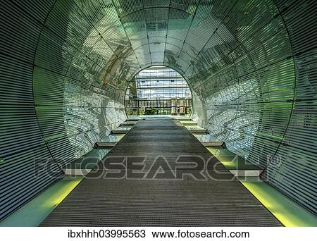 Stock Image - "Entrance area of? Çï? Çïthe new EnergieForum energy forum, Friedrichshain, Berlin, Germany, Europe". Fotosearch