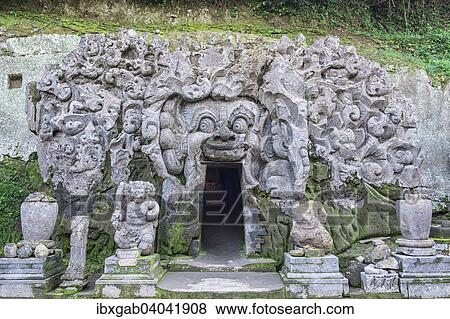 "Entrance, Goa Gajah Elephant Cave, Bali, Indonesia, Asia" View Large Photo Image Stock Photo - "Entrance, Goa Gajah Elephant Cave, Bali, Indonesia, Asia". Fotosearch