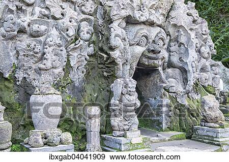 "Entrance, Goa Gajah Elephant Cave, Bali, Indonesia, Asia" View Large Photo Image Stock Photo - "Entrance, Goa Gajah Elephant Cave, Bali, Indonesia, Asia". Fotosearch