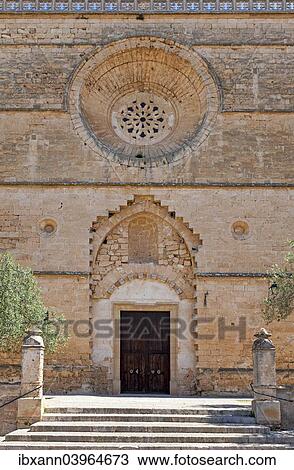 "Entrance to the Church Esglesia Sant Pere, Petra, Majorca, Balearic Islands, Spain, Europe" View Large Photo Image Stock Image - "Entrance to the Church Esglesia Sant Pere, Petra, Majorca, Balearic Islands, Spain, Europe". Fotosearch