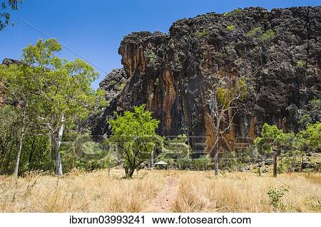 Stock Image - "Entrance to Tunnel Creek, Kimberley, Western Australia". Fotosearch