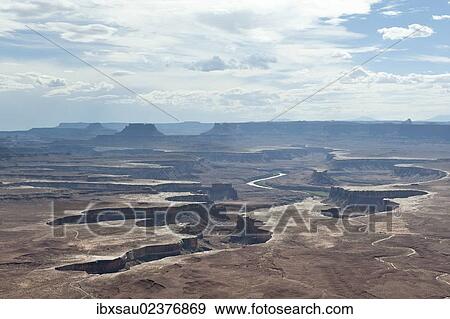 "Eroded landscape, canyons, Green River Overlook, Canyonlands National Park, Utah, Western United States, USA, United States of America, North America" View Large Photo Image Stock Photo - "Eroded landscape, canyons, Green River Overlook, Canyonlands National Park, Utah, Western United States, USA, United States of America, North America". Fotosearch