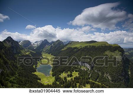 "Evening mood in the Alpsteingebirge Mountains, view from Mt. Saentis with Mt. Altmann, Appenzellerland, Alps, Switzerland, Europe" View Large Photo Image Stock Photography - "Evening mood in the Alpsteingebirge Mountains, view from Mt. Saentis with Mt. Altmann, Appenzellerland, Alps, Switzerland, Europe". Fotosearch