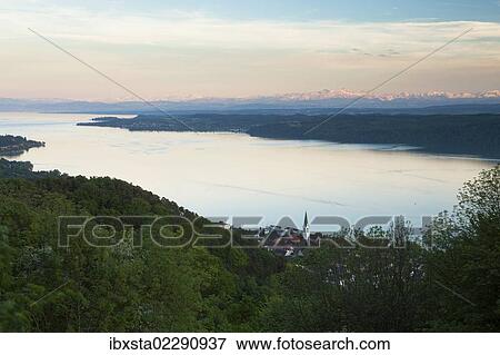 "Evening mood, view of Lake Constance and Sipplingen from Haldenhof, Baden-Wuerttemberg, Germany, Europe" View Large Photo Image Stock Photo - "Evening mood, view of Lake Constance and Sipplingen from Haldenhof, Baden-Wuerttemberg, Germany, Europe". Fotosearch