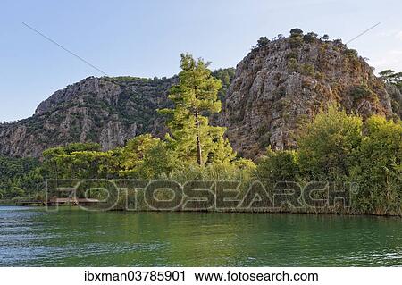 "Evening on the Dalyan River, Dalyan, Mugla Province, Turkish Riviera or Turquoise Coast, Aegean, Turkey, Asia" View Large Photo Image Stock Image - "Evening on the Dalyan River, Dalyan, Mugla Province, Turkish Riviera or Turquoise Coast, Aegean, Turkey, Asia". Fotosearch