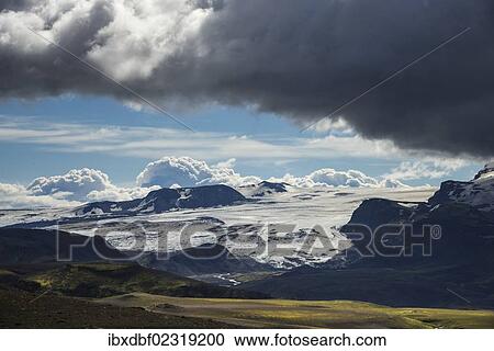 "Eyafjallajoekull glacier, highland, Iceland, Europe" View Large Photo Image Stock Image - "Eyafjallajoekull glacier, highland, Iceland, Europe". Fotosearch