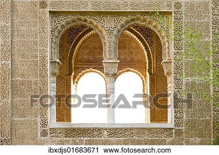 "Facade detail, Alhambra, Granada, Andalucia, Spain, Europe" View Large Photo Image Stock Image - "Facade detail, Alhambra, Granada, Andalucia, Spain, Europe". Fotosearch