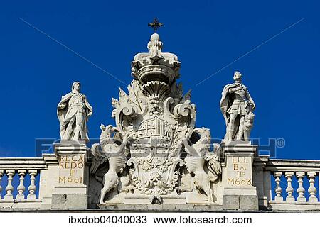 "Facade detail, Palacio Real, Madrid, Spain, Europe" View Large Photo Image Stock Image - "Facade detail, Palacio Real, Madrid, Spain, Europe". Fotosearch