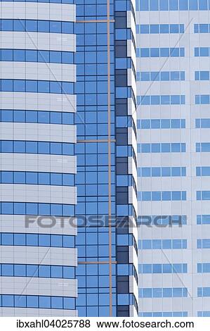 Stock Photo - "Facade of a skyscraper, Downtown Seattle, Seattle, Washington, United States, North America". Fotosearch