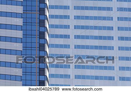 Stock Photo - "Facade of a skyscraper, Downtown Seattle, Seattle, Washington, United States, North America". Fotosearch