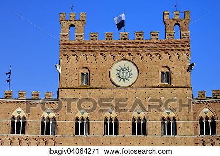 "Facade of the Palazzo Pubblico, City Hall, Piazza del Campo, Siena, Province of Siena, Tuscany, Italy, Europe" View Large Photo Image Stock Image - "Facade of the Palazzo Pubblico, City Hall, Piazza del Campo, Siena, Province of Siena, Tuscany, Italy, Europe". Fotosearch