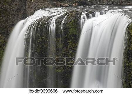 "Fagrifoss waterfall, river Geirlandsa, Lakagigar region, Vatnajokull National Park, highlands, Iceland, Europe" View Large Photo Image Stock Image - "Fagrifoss waterfall, river Geirlandsa, Lakagigar region, Vatnajokull National Park, highlands, Iceland, Europe". Fotosearch