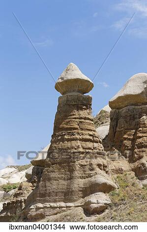 "Fairy chimney, Pigeon Valley or Guvercinlik Vadisi, Goreme National Park, Nevsehir Province, Cappadocia, Central Anatolia Region, Anatolia, Turkey, Asia" View Large Photo Image Picture - "Fairy chimney, Pigeon Valley or Guvercinlik Vadisi, Goreme National Park, Nevsehir Province, Cappadocia, Central Anatolia Region, Anatolia, Turkey, Asia". Fotosearch
