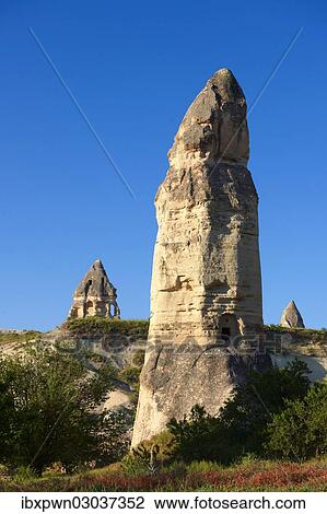 "Fairy Chimney rock formations, Love Valley, Goreme National Park, Cappadocia, Nevsehir Province, Central Anatolia Region, Turkey, Asia" View Large Photo Image Stock Image - "Fairy Chimney rock formations, Love Valley, Goreme National Park, Cappadocia, Nevsehir Province, Central Anatolia Region, Turkey, Asia". Fotosearch