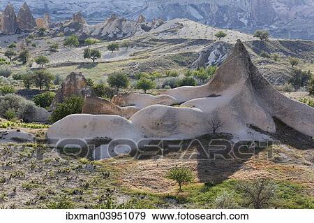 "Fairy chimneys, tufa formations, Valley of the Monks, Pasabagi, Goreme National Park, Cappadocia, Central Anatolia Region, Anatolia, Turkey, Asia" View Large Photo Image Stock Photo - "Fairy chimneys, tufa formations, Valley of the Monks, Pasabagi, Goreme National Park, Cappadocia, Central Anatolia Region, Anatolia, Turkey, Asia". Fotosearch
