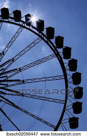 "Ferris wheel, backlit, Oktoberfest, Munich, Bavaria, Germany, Europe" View Large Photo Image Stock Photo - "Ferris wheel, backlit, Oktoberfest, Munich, Bavaria, Germany, Europe". Fotosearch