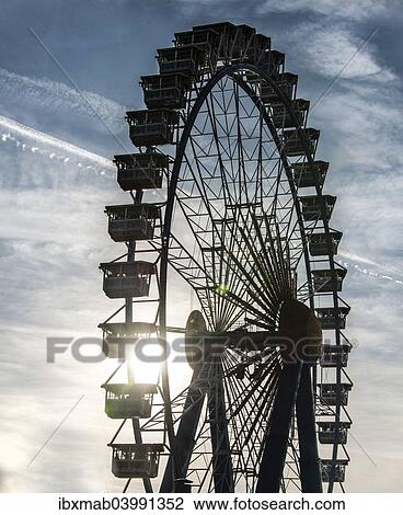 "Ferris wheel, Oktoberfest, Theresienwiese, Munich, Upper Bavaria, Bavaria, Germany, Europe" View Large Photo Image Stock Image - "Ferris wheel, Oktoberfest, Theresienwiese, Munich, Upper Bavaria, Bavaria, Germany, Europe". Fotosearch