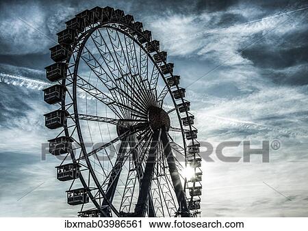 "Ferris wheel, Oktoberfest, Wiesn, Munich, Upper Bavaria, Bavaria, Germany, Europe" View Large Photo Image Stock Image - "Ferris wheel, Oktoberfest, Wiesn, Munich, Upper Bavaria, Bavaria, Germany, Europe". Fotosearch