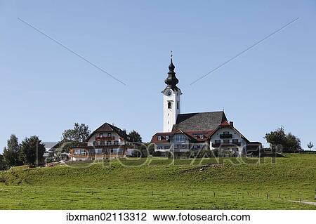 "Filialkirche St. Ulrich church, also known as Ulrichshoegl, Ainring, Rupertiwinkel, district of Berchtesgadener Land, Upper Bavaria, Bavaria, Germany, Europe" View Large Photo Image Stock Image - "Filialkirche St. Ulrich church, also known as Ulrichshoegl, Ainring, Rupertiwinkel, district of Berchtesgadener Land, Upper Bavaria, Bavaria, Germany, Europe". Fotosearch