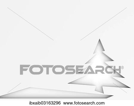 Stock Photograph - "Fir tree, 3D illustration". Fotosearch
