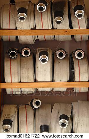 Fire hoses View Large Photo Image Stock Image - Fire hoses. Fotosearch